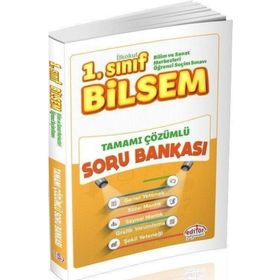 1.Sınıf Bilsem Tamamı Çözümlü Soru Bankası Editör Yayınları