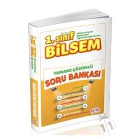 1.Sınıf Bilsem Tamamı Çözümlü Soru Bankası Editör Yayınları