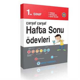 1. Sınıf Çarşaf Çarşaf Hafta Sonu Ödevleri-Mutlu Yayıncılık