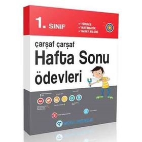 1. Sınıf Çarşaf Çarşaf Hafta Sonu Ödevleri-Mutlu Yayıncılık