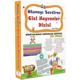 1.Sınıf Cici Hayvanlar Dizisi Hikaye Seti 15 Kitap İlkoku