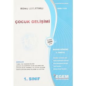 1. Sınıf Çocuk Gelişimi Konu Anlatımlı Soru Bankası