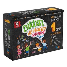 1. Sınıf Dikkat ve Hafıza Geliştirme Programı - Monera Yayınları