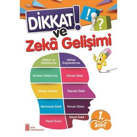 1. Sınıf Dikkat ve Zeka Gelişimi-Ata Yayıncılık