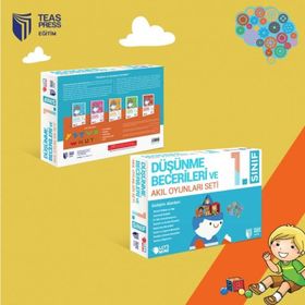1.sınıf Düşünme Becerileri Ve Akıl Oyunları Seti Teas Press Eğitim