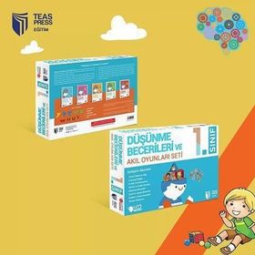 1.sınıf Düşünme Becerileri Ve Akıl Oyunları Seti Teas Press Eğitim