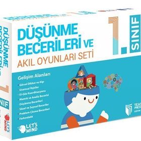 1.sınıf Düşünme Becerileri Ve Akıl Oyunları Seti Teas Press Eğitim