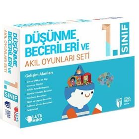 1.sınıf Düşünme Becerileri Ve Akıl Oyunları Seti Teas Press Eğitim
