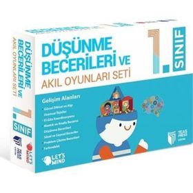 1.sınıf Düşünme Becerileri Ve Akıl Oyunları Seti Teas Press Eğitim