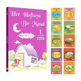 1. Sınıf Elakin İlk Okuma Seti - Cin Ali 10'lu Hikaye Seti ve Her Haftaya Bir Masal Kitabı
