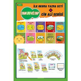 1. Sınıf Elakin İlk Okuma Seti - Cin Ali 10'lu Hikaye Seti
