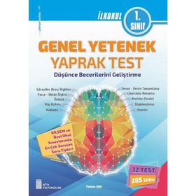 1. Sınıf Genel Yetenek Yaprak Test Ata Yayıncılık