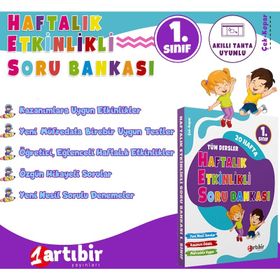 1. Sınıf Haftalık Etkinlikli Soru Bankası