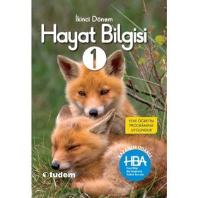 1.Sınıf Hayat Bilgisi HBA 2.Dönem-Tudem Yayınları