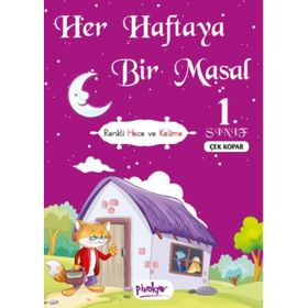 1. Sınıf Her Haftaya Bir Masal Çek Kopar Pinokyo Yayınları