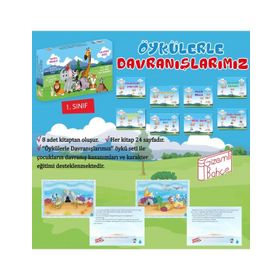 1. Sınıf Hikaye Kitabı 8 Kitap Öykülerle Davranışlarımız Gizemli Bahçe