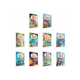 1. Sınıf Hikaye Kitabı Güçlü Karakter Serisi 10 Kitap Damla Yayınevi