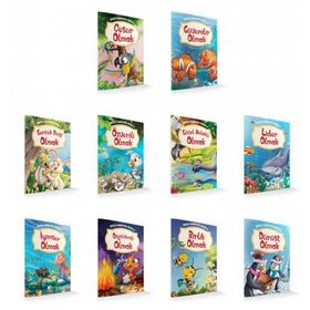 1. Sınıf Hikaye Kitabı Güçlü Karakter Serisi 10 Kitap Damla Yayınları