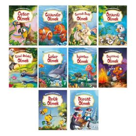 1. Sınıf Hikaye Kitabı Güçlü Karakter Serisi 10 Kitap Damla Yayınları