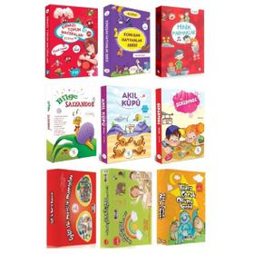 1. Sınıf Karma Hikaye Seti 9 Kutu 90 Kitap