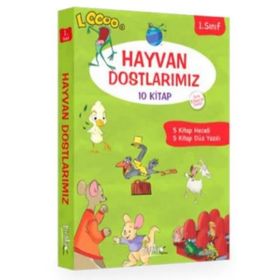 1. Sınıf Kolektif Hayvan Dostlarımız Seti 10 Kitap Takım
