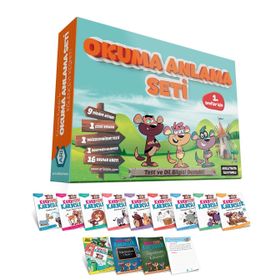 1.Sınıf Kuruyemiş Kardeşler Okuma Anlama Seti-Arı Yayınları