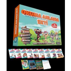 1.Sınıf Kuruyemiş Kardeşler Okuma Anlama Seti-Arı Yayınları