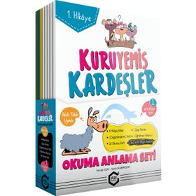 1.Sınıf Kuruyemiş Kardeşler Okuma Anlama Seti-Arı Yayınları