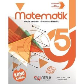 1. Sınıf Matematik Konu Kitabı - Nitelik Yayınları