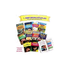 1. Sınıf Okuma Kitapları Seti - 10 Kitap - 320 Sayfa