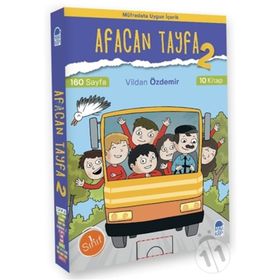 1. Sınıf Okuma Seti (10 Kitap) Afacan Tayfa 2 - Vildan Özdemir - Mavi Kirpi Yayınları