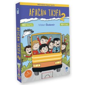 1. Sınıf Okuma Seti (10 Kitap) Afacan Tayfa 2 - Vildan Özdemir - Mavi Kirpi Yayınları