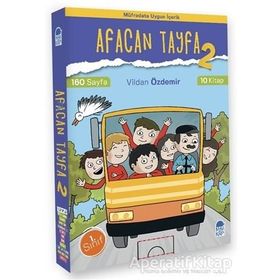 1. Sınıf Okuma Seti (10 Kitap) Afacan Tayfa 2 - Vildan Özdemir - Mavi Kirpi Yayınları