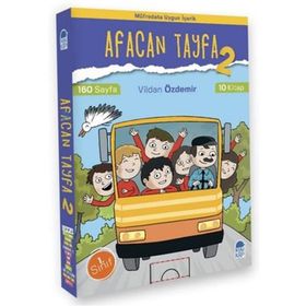 1. Sınıf Okuma Seti (10 Kitap) Afacan Tayfa 2 - Vildan Özdemir - Mavi Kirpi Yayınları