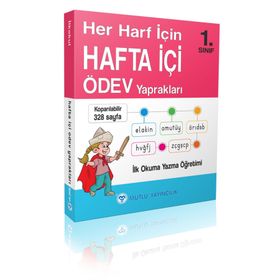 1.Sınıf Okuma Yazma Ödev Yaprakları-Mutlu Yayıncılık