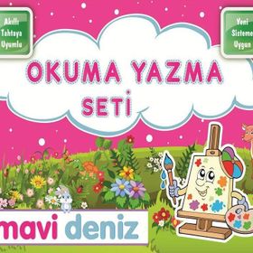 1 . Sınıf Okuma Yazma Seti Mavi Deniz Yayınları