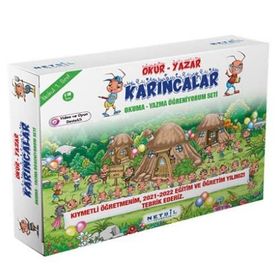 1. Sınıf Okur Yazar Karıncalar Okuma Yazma - Netbil Yayınları