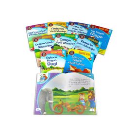 1. Sınıf Ölçme ve Değerlendirmeli Okuma Seti (10 Kitap) - Çocuk Gezegeni