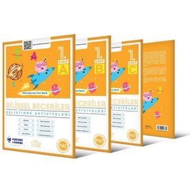 1. Sınıf Pat Bilişsel Beceriler Geliştirme Aktiviteleri Seti A B C Set-Curinous Genius Yayınları