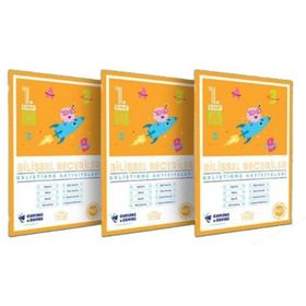 1. Sınıf Pat Bilişsel Beceriler Geliştirme Aktiviteleri Seti A B C Set-Curinous Genius Yayınları