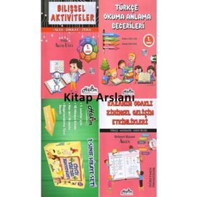1. Sınıf Pat Bilişsel Beceriler Geliştirme Aktiviteleri Seti A B C Set-Curinous Genius Yayınları