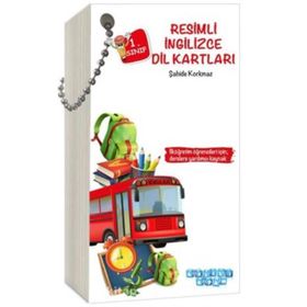 1. Sınıf Resimli İngilizce Dil Kartları Akıllı Adam Yayınları