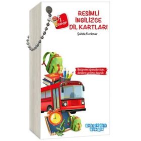 1. Sınıf Resimli İngilizce Dil Kartları Akıllı Adam Yayınları
