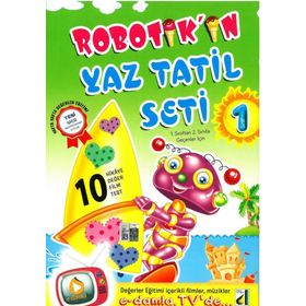 1. Sınıf Robotik'in Yaz Tatil Seti Damla Yayınevi