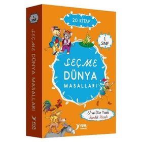 1. Sınıf Seçme Dünya Masalları - 20 Kitap Takım - Yuva Yayınları Komisyon
