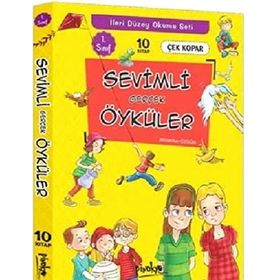 1. Sınıf Sevimli Gerçek Öyküler - 10 Kitap Takım - Pinokyo Yayınları