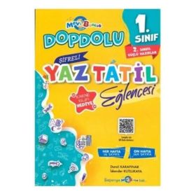 1. Sınıf Şifreli Yaz Tatili Eğlencesi Mavi Boncuk Akademi Yayınları