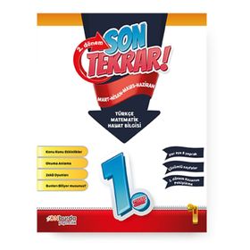 1. Sınıf Son Tekrar 2.Dönem-ONburda Yayınları