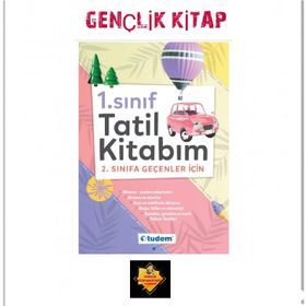 1. Sınıf Tatil Kitabım Tudem Yayınları 2. Sınıfa Geçenler İçin Yaz Tatil Kitabı