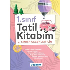 1. Sınıf Tatil Kitabım Tudem Yayınları